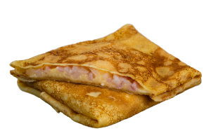 Блинчики с ветчиной и сыром